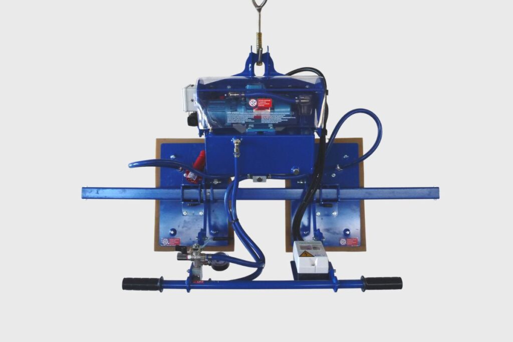 ventosa per lamiera con portata da 250 kg a 1000 kg con alimentazione elettrica o a batteria