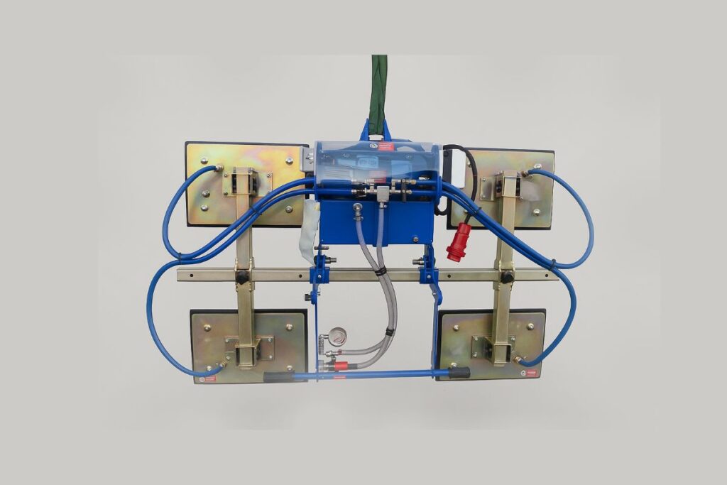 ventosa per lamiera con portata da 200 kg a 1000 kg con alimentazione elettrica o a batteria