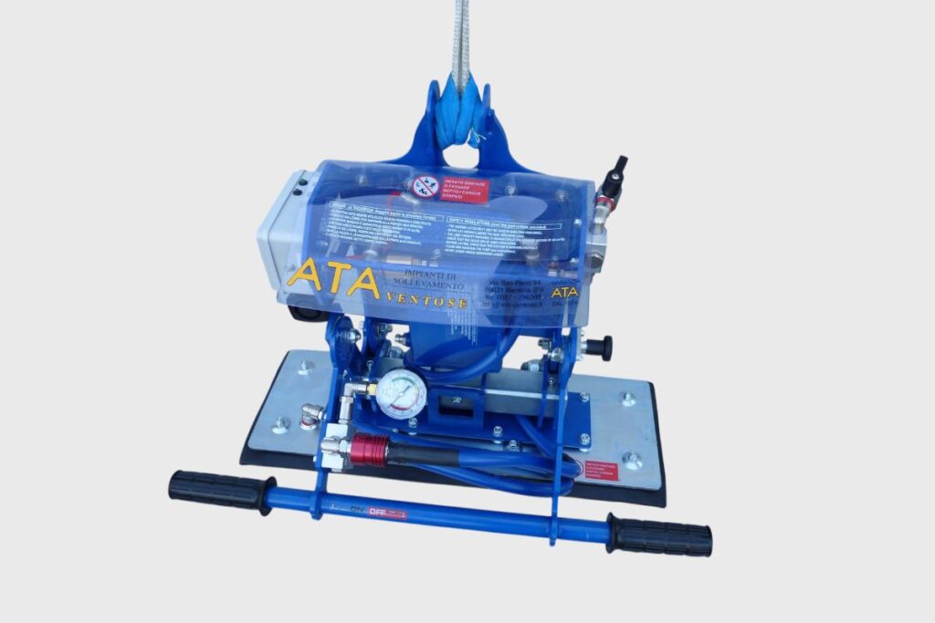 ventosa per lamiera con portata da 80 kg a 1000 kg con alimentazione elettrica