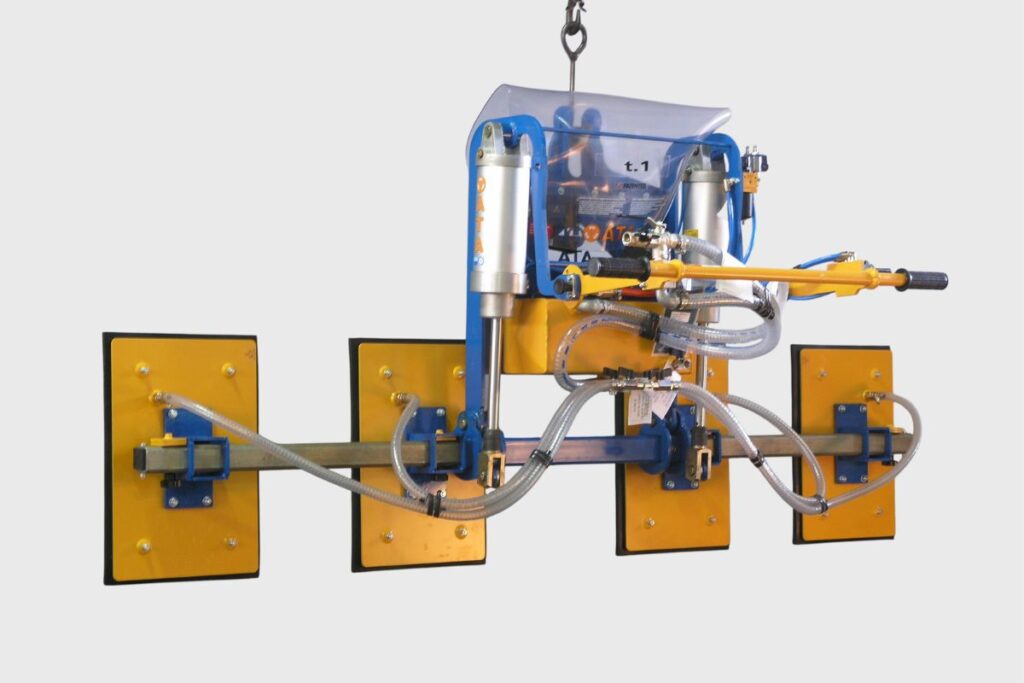 ventosa per legno con portata da 200 kg a 1000 kg con alimentazione ad aria compressa