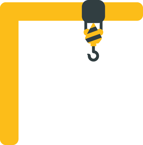 icona delle gru a bandiera